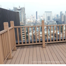 Clôture de WPC de jardin qui respecte l&#39;environnement pour la balustrade extérieure